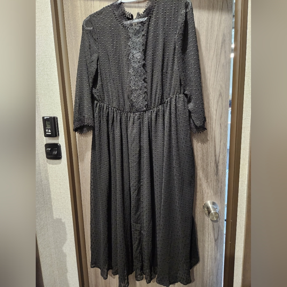 ☆black-dot dress☆